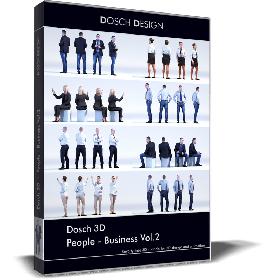 Dosch 3D - People - Business Vol2 3D model